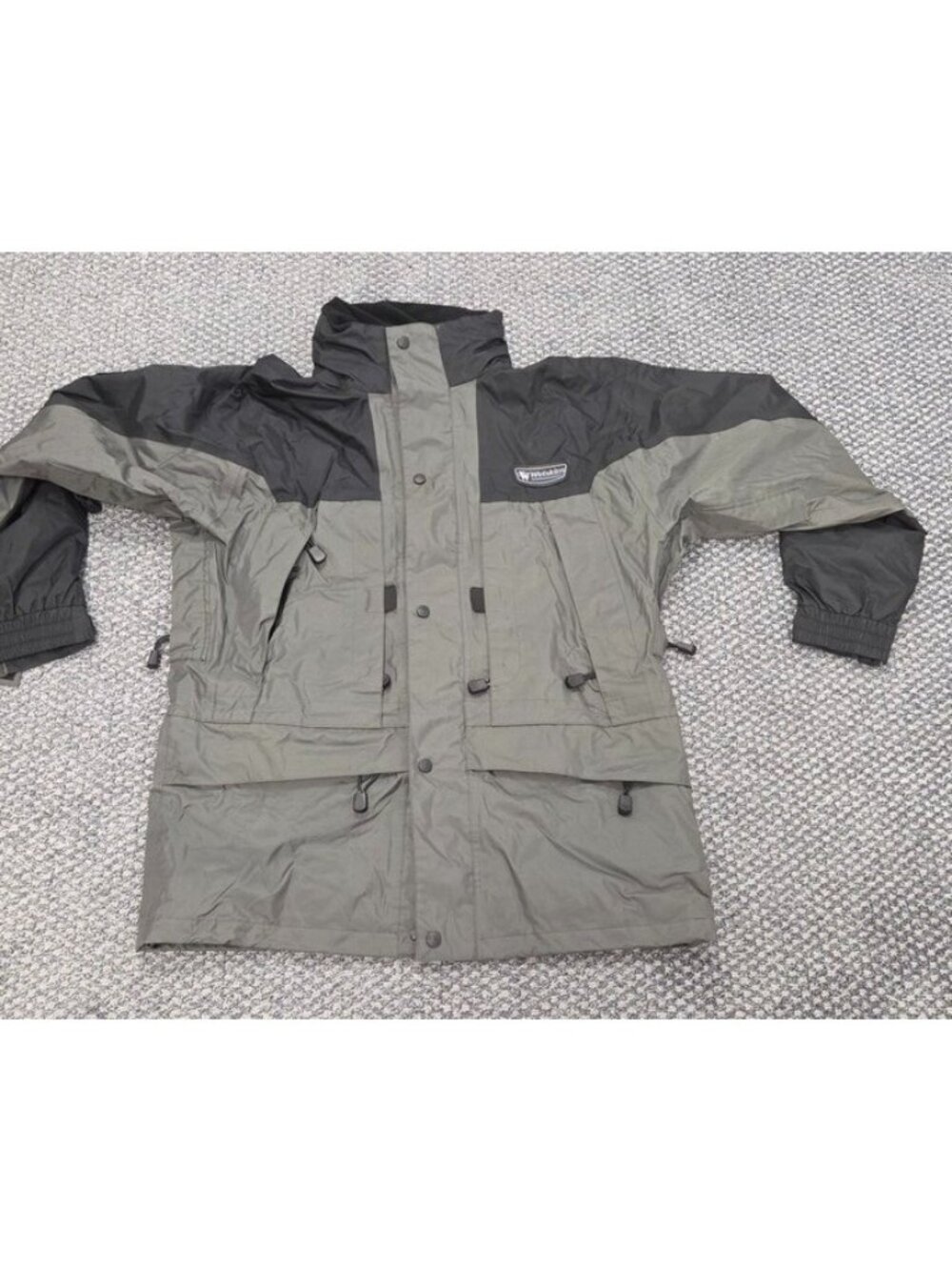 Wetskins Waterproof Rain Suit Jacket & Pants Size SP – Hooded Rain Gear L1